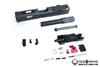 Ace1 arms AGA-style Slide Set G19 skeleton RMR version for Airsoft WE G19 series - Black ( Standard-BK OuterBarrel )